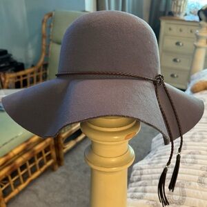 Blue beach hat